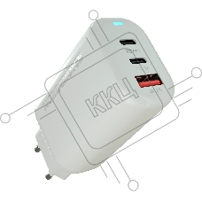Зарядное устройство MORE CHOICE (4610196409653) NC79a 1USB+2Type-C 3.0A PD 65W быстрая зарядка для Type-C 2м белый Зарядное устройство MORE CHOICE (4610196409653) NC79a 1USB+2Type-C 3.0A PD 65W быстрая зарядка для Type-C 2м белый