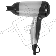 Фен Galaxy Line GL 4303 серый/черный, 1200 Вт, компактный