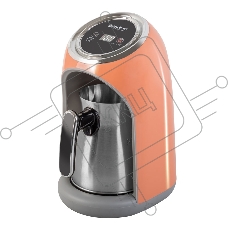Кофеварка-турка Endever Costa-1019 электрическая, цвет оранжевый/стальной, мощность 600 Вт, объем 0,3 л,16 шт/уп.