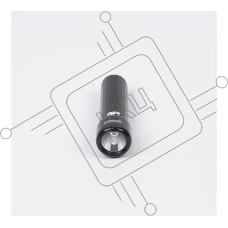Фонарь ручной GAUSS GFL202 1W 50lm Li-ion 1200mAh LED