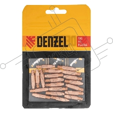 Токосъемный наконечник под проволоку Denzel 1,2 мм, М6х28, E-CU, 20 шт для MIG горелки тип 24
