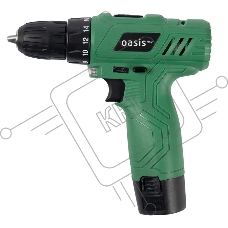 Дрель-шуруповерт Oasis AV-12 Eco, 12 В, 1,3 Ач, 24Нм, щеточный