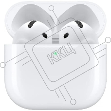 Гарнитура вкладыши Apple AirPods 4 A3050/A3053/A3058 белый беспроводные bluetooth в ушной раковине