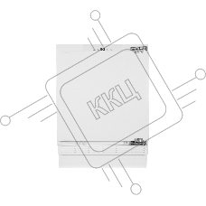 Холодильник встраиваемый LEX RBI 103 DF белый однокамерный 104/17 л морозилка сверху, Defrost