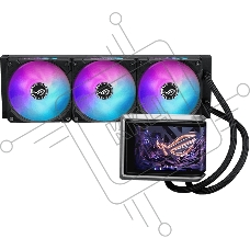 Жидкостная система охлаждения ASUS ROG RYUO IV 360 ARGB черный, алюминий/медь, 2000 об/мин, 30.7 дБ, 4 pin