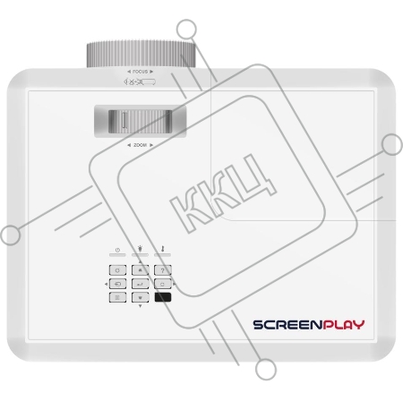 Проектор ScreenPlay INFOCUS [SP222] DLP, 4000 lm, SVGA, 30 000:1, 1.942.16:1, 2xHDMI 1.4, VGA in/out, S-Video, 3.5mm in/out, USB-A, RS-232, лампа 15 000ч.(ECO mode), 10W, 27дБ, 2,9 кг, БЕЛЫЙ