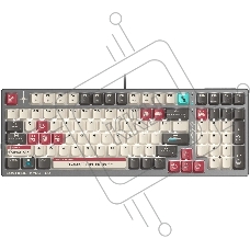 Клавиатура A4Tech Bloody S98 Pixels Red проводная USB серый/бежевый