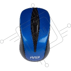 Мышь беспроводная HIPER HOMW-062 синий, 1000 dpi, радиоканал, USB, кнопки - 3