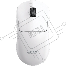 Мышь беспроводная/проводная Acer OMR401 белый, 12000 dpi, радиоканал, Bluetooth, USB, кнопки - 5