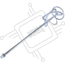 Насадка-миксер оцинкованная 120х600 мм 73/3/7/8