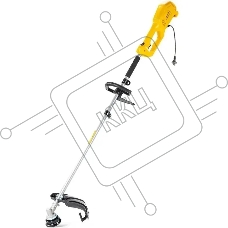Триммер электрический Champion ET1201 1200Вт разбор.штан. реж.эл.:леска/нож