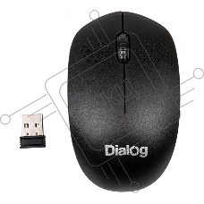 Мышь беспроводная Dialog Comfort MROC-13U черный, 1200 dpi, радиоканал, USB, кнопки - 3 Мышь беспроводная Dialog Comfort MROC-13U черный, 1200 dpi, радиоканал, USB, кнопки - 3