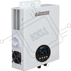 Источник бесперебойного питания ИБП POWERMAN Smart 800 HYBRID, линейно-интерактивный, 800ВА/480Вт, 165-265В, 2 евророзетки, внешняя свинцово-кислотная (AGM, GEL, FB) или LiFePO4 батарея на 12В емкостью от 55Ач (не входит в комплект поставки), ток заряда д