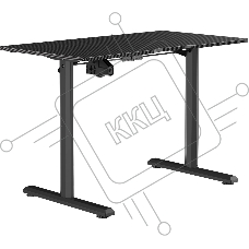 Стол игровой компьюерный Volt черн, регулир. высота 72-117 см