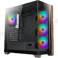 Компьютерный корпус Azza Neptune черный без БП ATX 5x120mm 2x140mm 2xUSB2.0 1xUSB3.0 audio bott PSU