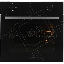 Встраиваемый духовой шкаф электрический Hyundai HEO 6230 BG черное стекло