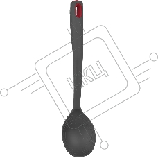 Ложка поварская RONDELL Stripes RD-1623 серый