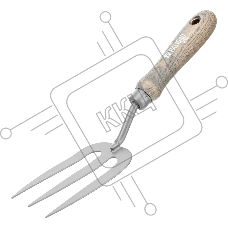 Вилка посадочная Palisad LUXE 80х320 мм, стальная, рукоятка из ясеня