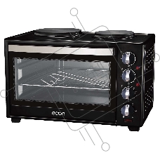Мини-печь ECON ECO-GP3222MO 32 л, 1600 Вт, чёрный
