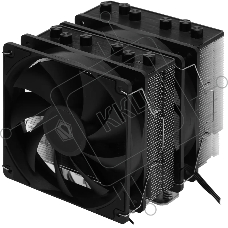 Кулер ID-COOLING SE-206-XT черный 120мм алюминий+медь 1800rpm 35db 4-pin 250W 156мм