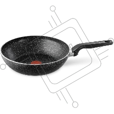 Сковорода ВОК Tefal G6 Rock 04235628 круглая 28см покрытие: Mineralia ручка несъемная (без крышки) темно-серый