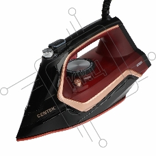 Утюг Centek CT-2313 RED 2600 Вт керамическая подошва, 350мл, паровой удар, самоочистка, капля-стоп