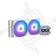 СВО для процессора Zalman ALPHA2 A24 белый 120мм 2150rpm 28db 4-pin 320W