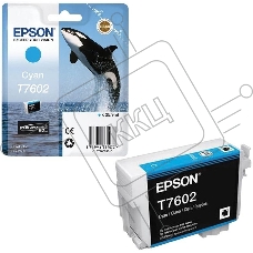 Картридж струйный EPSON C13T76024010 голубой (26 мл) для SC-P600