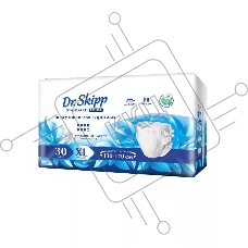 Подгузники для взрослых Dr.Skipp Standard Extra р-р XL, 30 шт., 8133