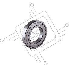 Подшипник ZWZ 6203-2Z
