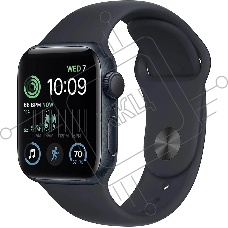 Смарт-часы Apple Watch SE 2024 A2722 40мм корпус темная ночь Sport Band ремешок темная ночь разм.брасл.:S/M