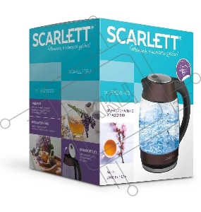 Чайник Scarlett SC-EK27G100 (шоколад)