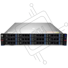Серверная платформа/ Gooxi SR201-D25RE-G2 2U 25bay server with expander bp, based on AMD 9004 platform 2xPCIe 4.0x16; 4xPCIe 4.0x8 2x 2.5