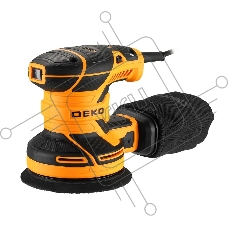 Шлифмашина эксцентриковая сетевая DEKO ZKG-125