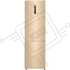 Холодильник Haier CEF538CGG золото двухкамерный 263/105л морозилка снизу, No Frost