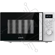 Микроволновая печь Gorenje MO20A3WH белый, 20 л, 800 Вт, переключатели - кнопки/поворотный механизм