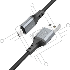 Кабель Hoco X86 Micro Spear USB (m)-micro USB (m) 1м черный коробка