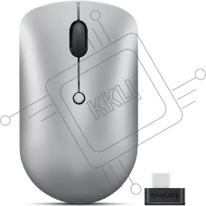 Мышь беспроводная Lenovo 540 светло-серый, 2400 dpi, радиоканал, USB-C, кнопки - 4