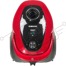 Пылесос Samsung VC20M257AWR красный, 460/2000 Вт, уборка сухая, пылесборник мешок 2.5 л