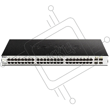 Коммутатор D-Link DGS-1210-52/ME/B1A, 48×1 Гбит/с + 4×1 Гбит/с SFP, управляемый