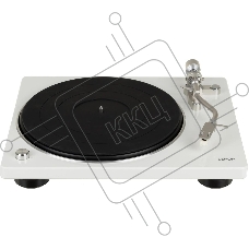 Проигрыватель винила Denon DP-400F, частично автоматический, белый