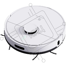 Пылесос-робот Polaris IQ Home PVCR 4500 WIFI 40Вт белый
