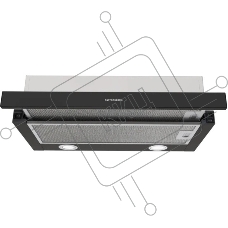 Вытяжка встраиваемая Kuppersberg SlimDual 60 B черный, 60 см, 650 куб. м/ч, 53 дБ