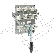 Разъединитель-предохранитель РПС-1 100А левый привод без ППН Basic EKF rps-r-100l