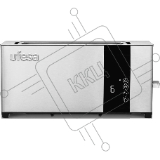 Тостер Ufesa Plus Delux нержавеющая сталь, 1050 Вт, 1 слот