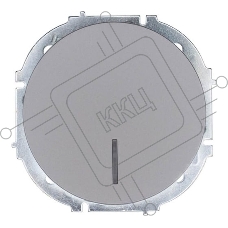 Выключатель 1-кл. СП OSEN 10А IP20 с подсветкой механизм сер. матов. LEZARD 743-7488-111