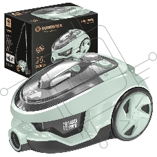 Пылесос Eurostek EVC-KP05С серый/бирюзовый, 400/2200 Вт, уборка сухая, пылесборник контейнер 2.5 л
