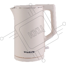 Чайник электрический Willmark WEK-1828PS белый, 1.8 л, 2000 Вт