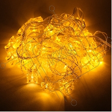 Гирлянда светод. Funray Кубики , SE-CUBE-440WW, 220В, 4м, 40LED, теплый белый, прозр шнур 3м,