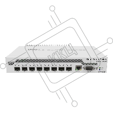 Коммутатор MikroTik CRS309-1G-8S+IN, 8×10 Гбит/с SFP+ + 1×1 Гбит/с, управляемый